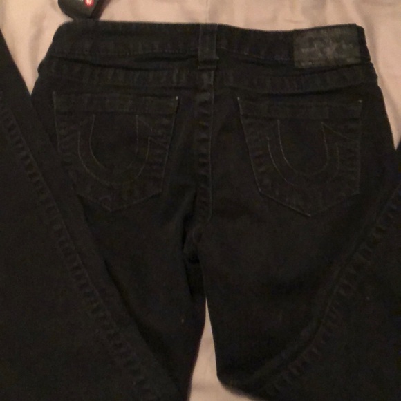 True Religion Low Rise Black Jeans - Picture 7 of 7